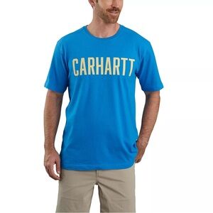 Carhartt Relaxed Fit Block Logo Graphic T-Shirt